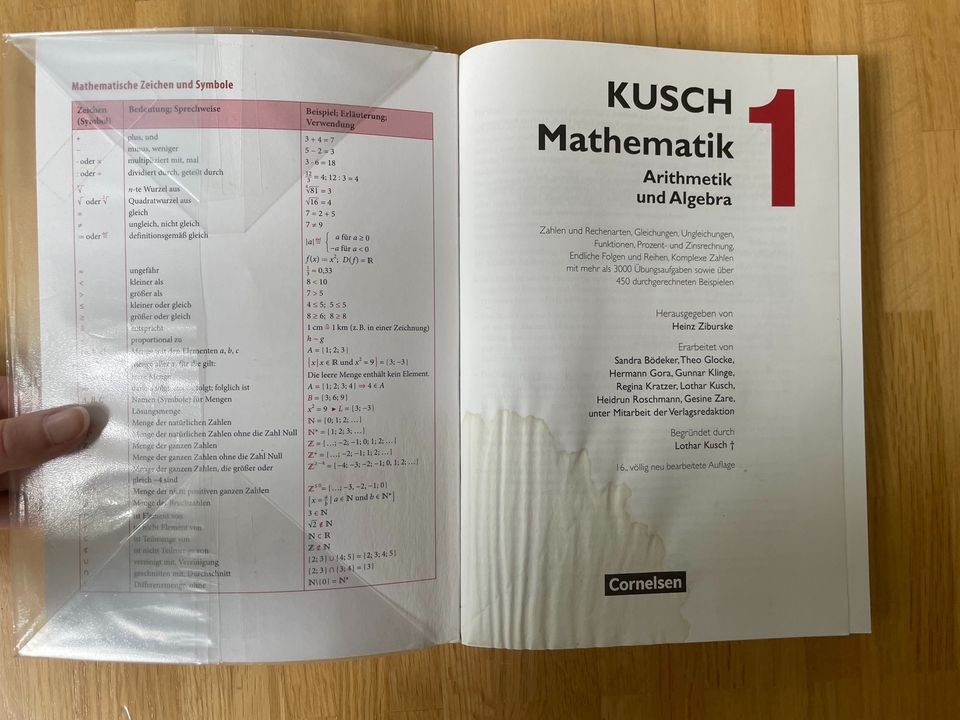 Kusch Mathematik 1, 2 und 4 in Braunschweig