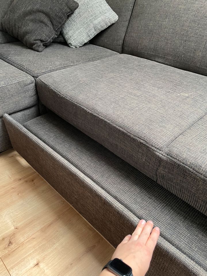 Sofa mit Schlaffunktion (U-Sofa) in Fladungen