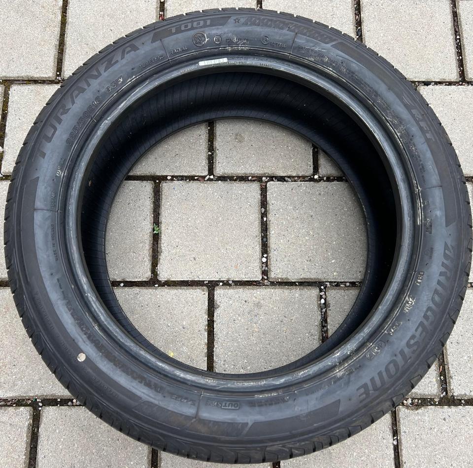 1x 225/50R18 95W BRIDGESTONE TURANZA T001 RUNFLAT SOMMER #16ID in Bad Tölz