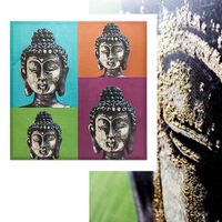 Acryl Wandbild Buddha mit 3D-Effekt,80 x 80 cm Leinwand Keilrahme Niedersachsen - Bad Zwischenahn Vorschau