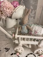 Maileg Hase Bunny Wagen Häkelkissen Shabby Deko nostalgisch Nordrhein-Westfalen - Wesseling Vorschau