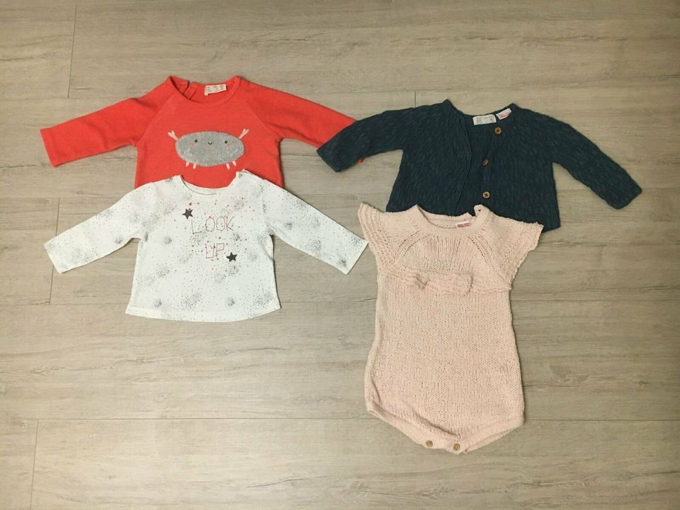 ZARA Mini ° Pullover & Body ° 4 Stück im Set ° Gr. 68 ° Mädchen in Östringen