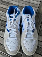 Sneaker Turnschuhe Nike Air Jordan Stadium 90 Gr. 45 weiß-blau Köln - Widdersdorf Vorschau