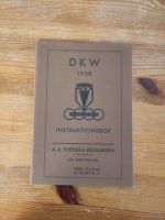DKW 1938 Anleitung Instruktion schwedisch svensk Sachsen - Weißenberg Vorschau