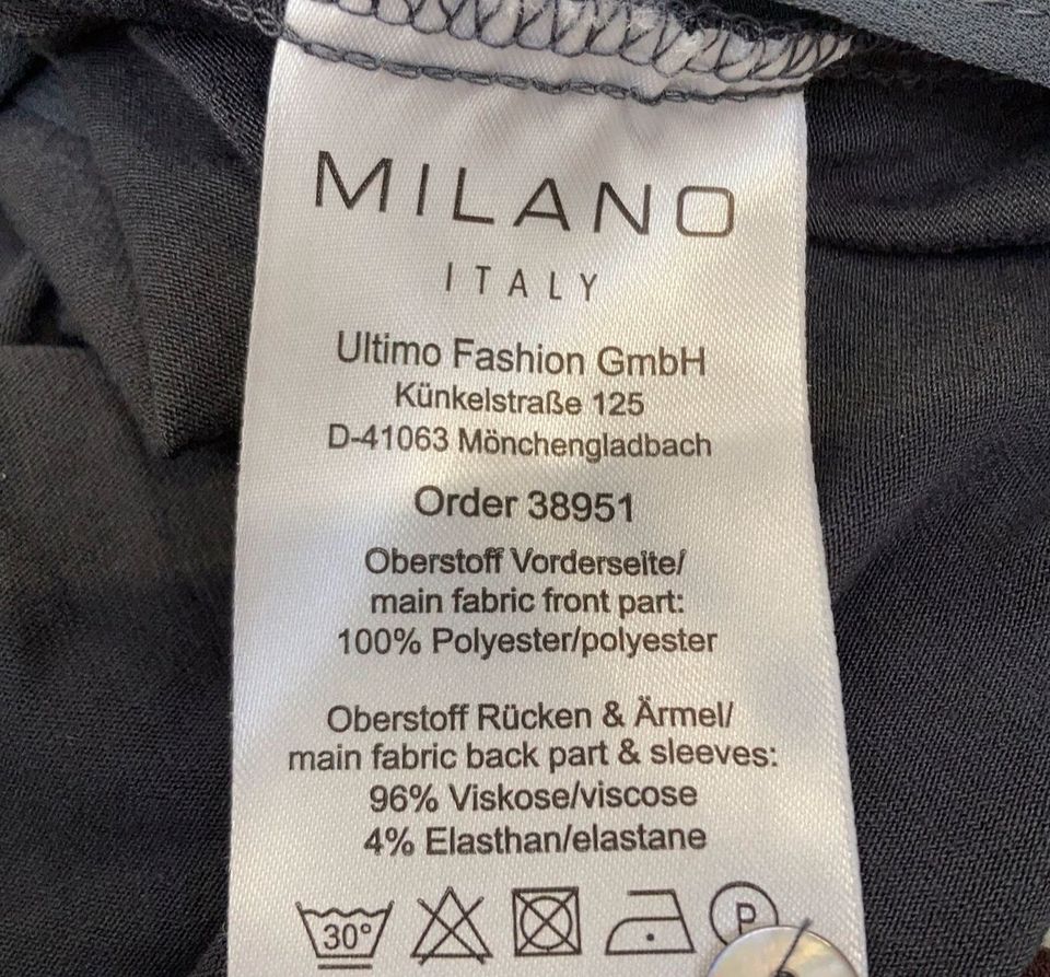 Milano Italy Bluse Tunika Gr. S Grau neuwertig in Kandern