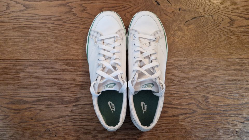 Nike Schuhe Sneakers Herren Lederschuh Turnschuhe weiß 47 in München