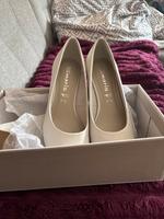 Absatzschuhe weiß Niedersachsen - Bispingen Vorschau