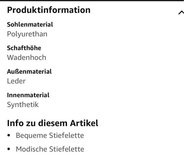 Tamaris Stiefeletten 39 Nubuk Leder anthrazit Stiefel in Ebsdorfergrund