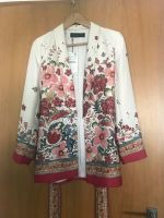 Zara Blazer Blumen Print weiß bunt Neu 34 / 36 Frankfurt am Main - Sachsenhausen Vorschau