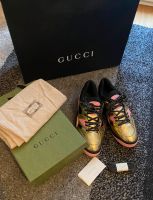 Gucci Basket Sneakers gold Sportschuhe München - Thalk.Obersendl.-Forsten-Fürstenr.-Solln Vorschau