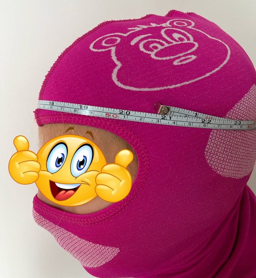 Kinder Ski-Maske Sturmhaube XS pink in Querfurt