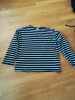 Shirt von H&M schwarz weiß lose fit Gr. XS / S weit gestreift München - Hadern Vorschau