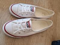 Converse Chucks Slip on 37,5 weiß Dresden - Räcknitz/Zschertnitz Vorschau