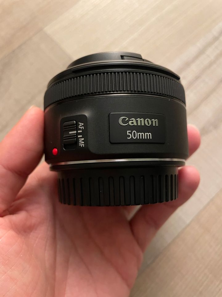 Canon EF 50 mm f 1.8 STM - sehr guter Zustand in Bitterfeld