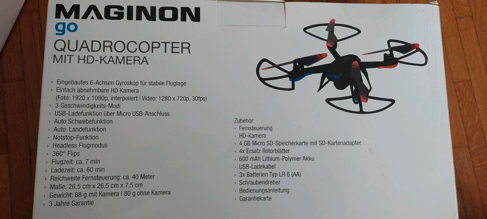 Maginion go Quadrocopter mit HD Kamera in Mönchengladbach
