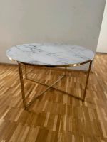 Couchtisch BOUTIQUE 80cm weiß / gold Tisch Wohnzimmer wohnen rund Stuttgart - Stuttgart-Ost Vorschau