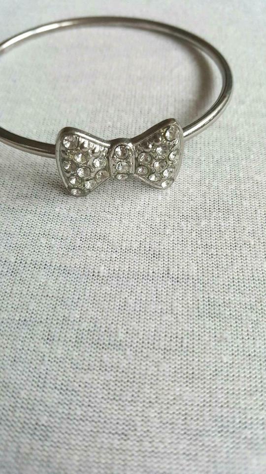 Armband Armreif Bangle Schmuck Modeschmuck Schleife - Silber in Zeitz