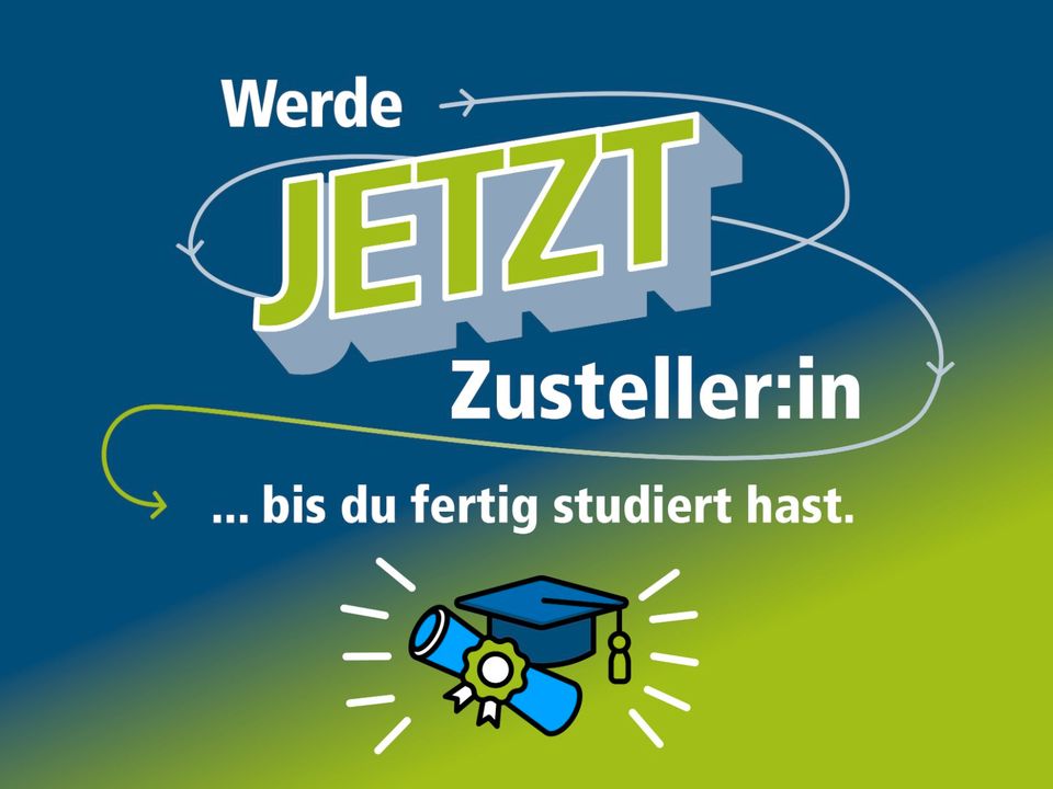 Werde Zusteller in Lüdenscheid, bis du fertig studiert hast. in Lüdenscheid