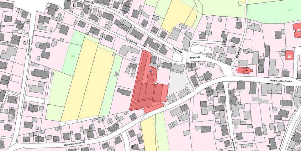 Innerstädtische Entwicklungsfläche für Häuser und Wohnungen...Baufläche in Eckental-Forth in Eckental 