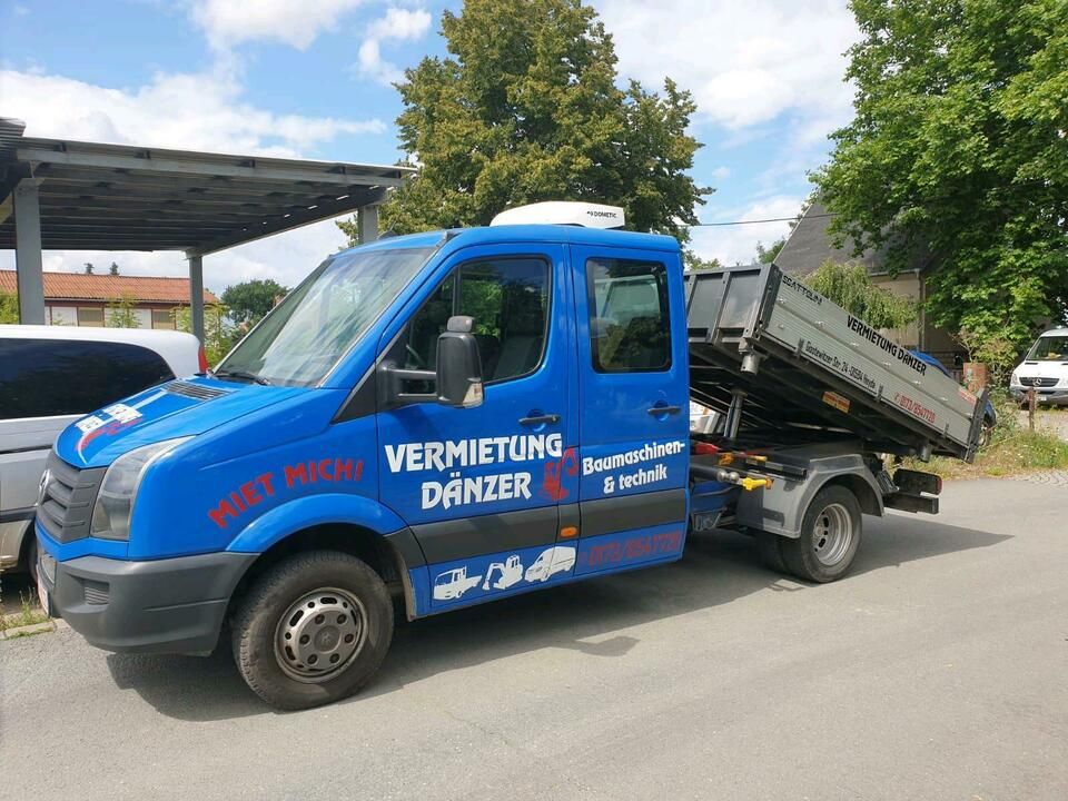 Kipper Dreiseitenkipper Transporter mieten leihen Dänzer in Hirschstein