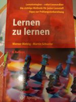 Lernen zu lernen Metzig und Schuster Buch Baden-Württemberg - Tettnang Vorschau