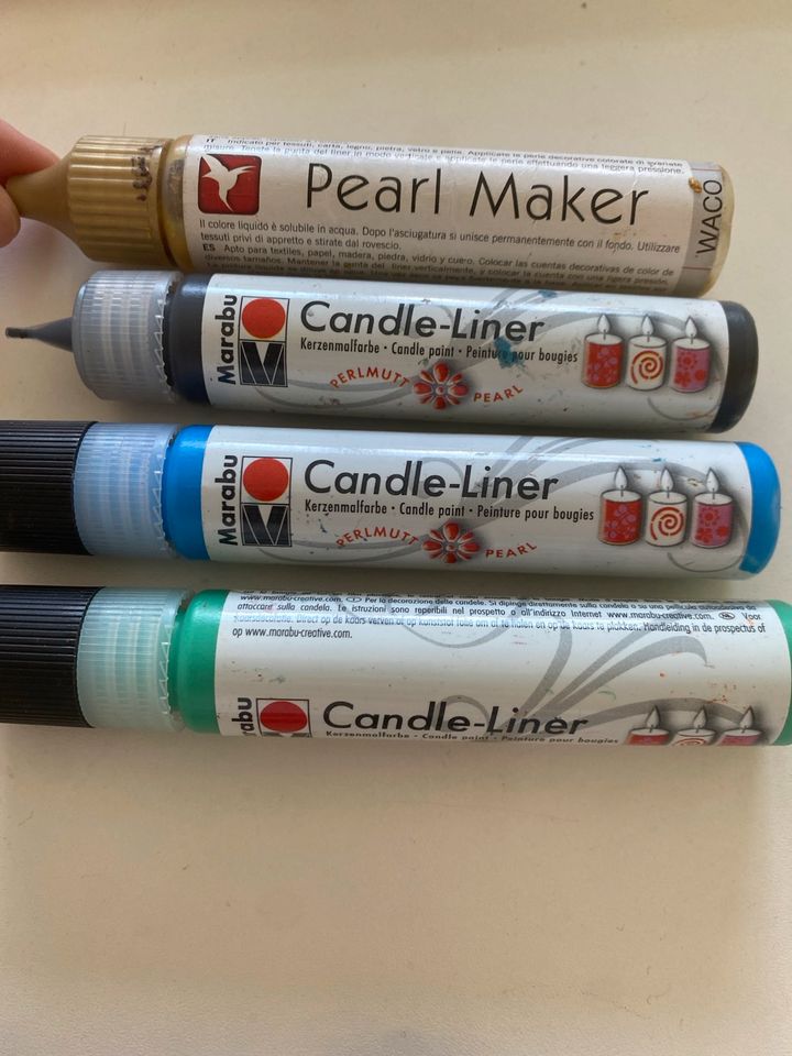 Candle Liner und Textil Farbe in Barsinghausen