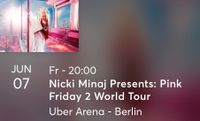 Nicki Minaj Konzert 07.06.2024-20.00 Uhr Uber Arena Berlin -2x Niedersachsen - Lauenbrück Vorschau