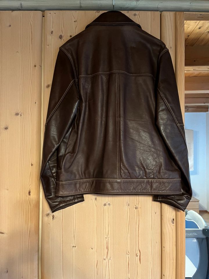 Echtlederjacke braun gr. S/M - super Zustand in Ergoldsbach