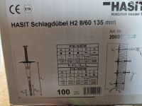 HASIT WDVS-Schlagdübel H2 8/60 135 mm Bayern - Waischenfeld Vorschau