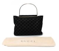 Gucci GG Suede Monogram Tote Bag Handtasche Abendtasche Schwarz Niedersachsen - Nordenham Vorschau