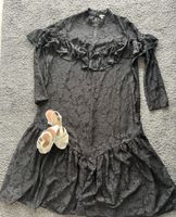 Kleid Addams Family Gothic Spitze Volant Plus Size curvy Schleswig-Holstein - Kiel Vorschau