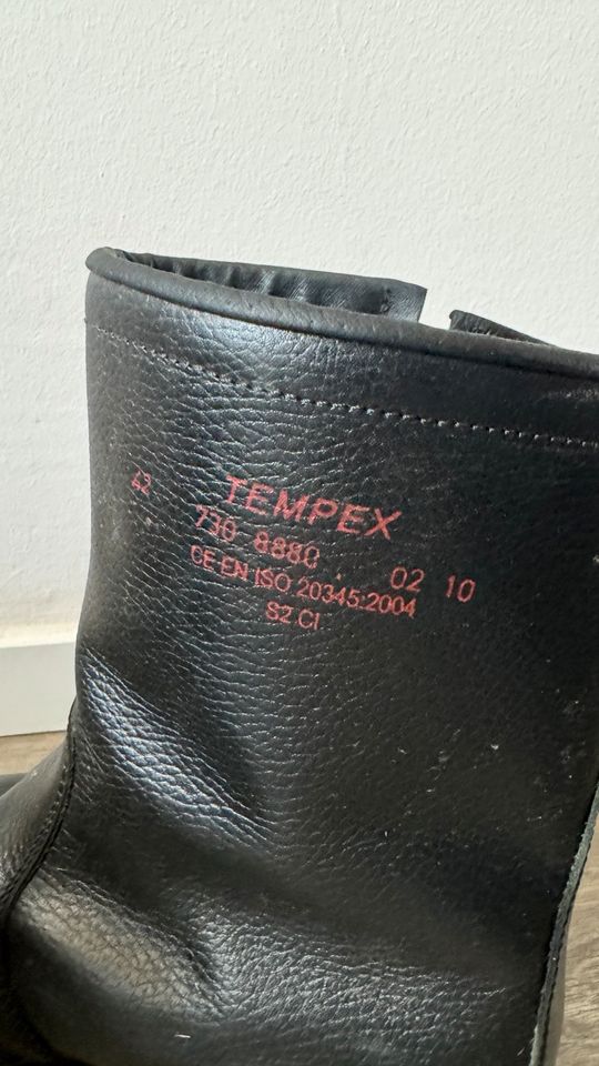 Tempex Sicherheitsstiefel Arbeitsstiefel S2 Größe 42 in Düsseldorf