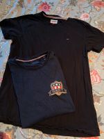 Tommy Hilfiger Jeans T Shirt schwarz & Gant Shirt blau dazu Gr. S Niedersachsen - Hambühren Vorschau