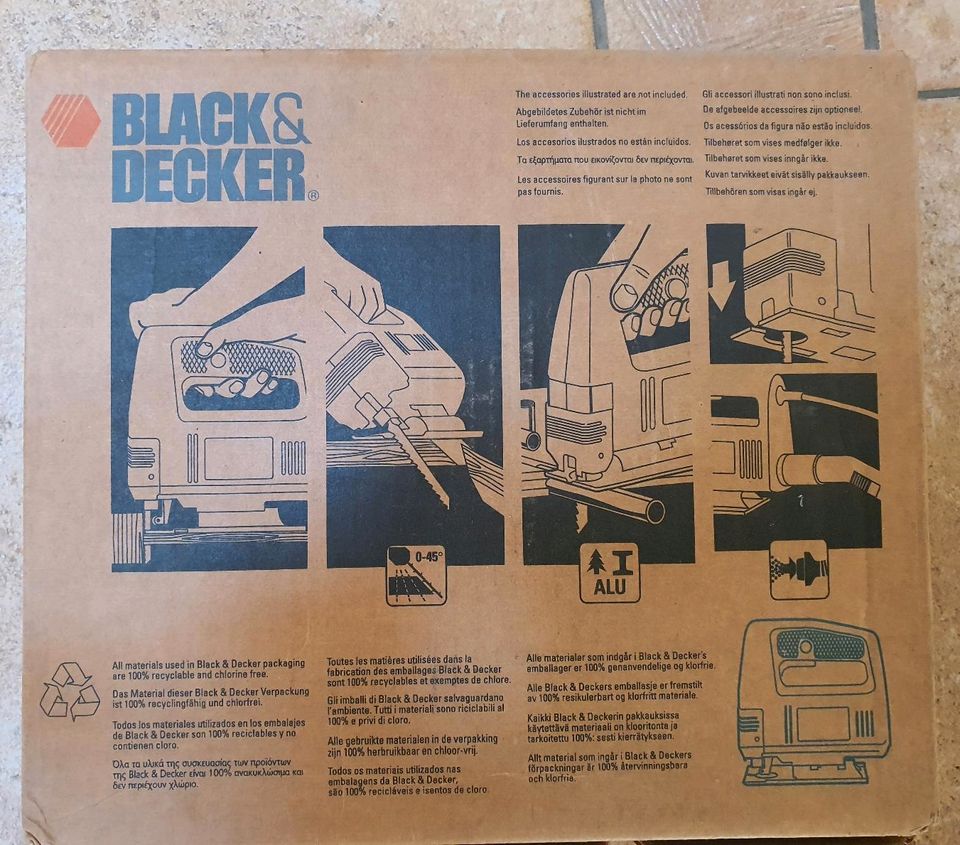 Stichsäge KS531  Black & Decker unbenutzt/neu in Leipzig