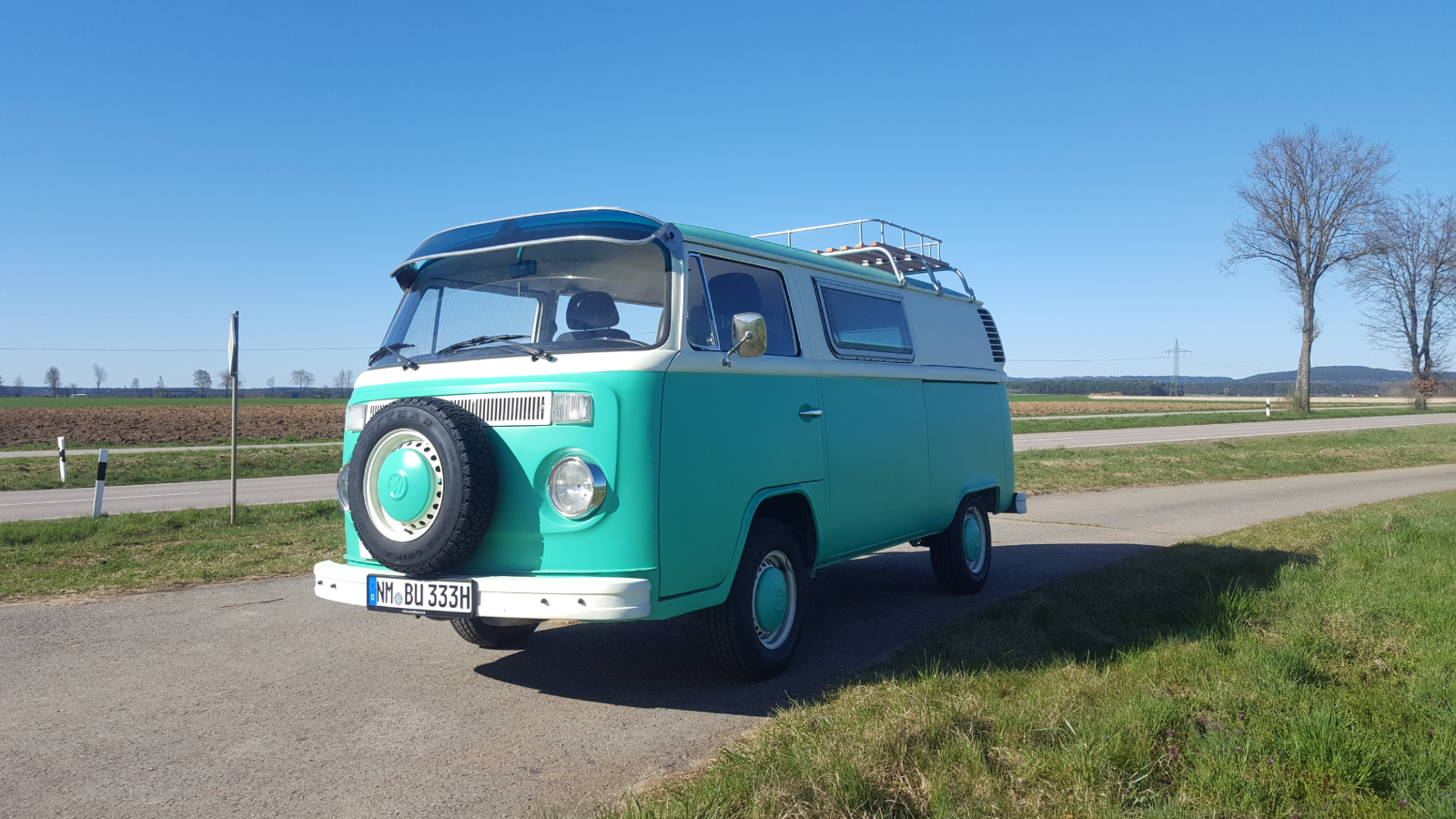 Abbildung des Autos VW Bus T2 Bulli, TÜV neu…