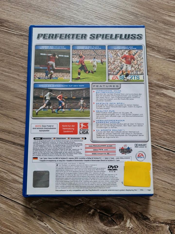 Spiel "Fifa Football 2005" Playstation 2 in Hessisch Oldendorf