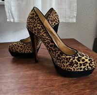 Higheels pumps leopard gr 38 Bayern - Küps Vorschau