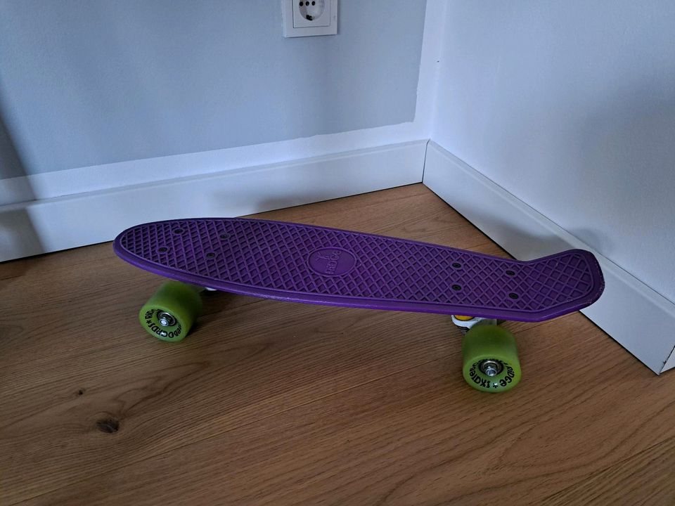 Ridge Penny Board lila kleines Skateboard in Langwedel