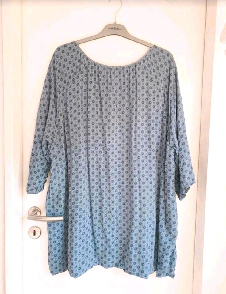 ☆ Tunika Gr. 46/48 Ulla Popken Bluse taubenblau in Krefeld