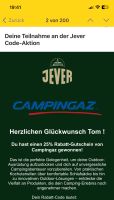 25% Rabatt auf Campingaz.com durch Gewinnspiel Bremen - Schwachhausen Vorschau
