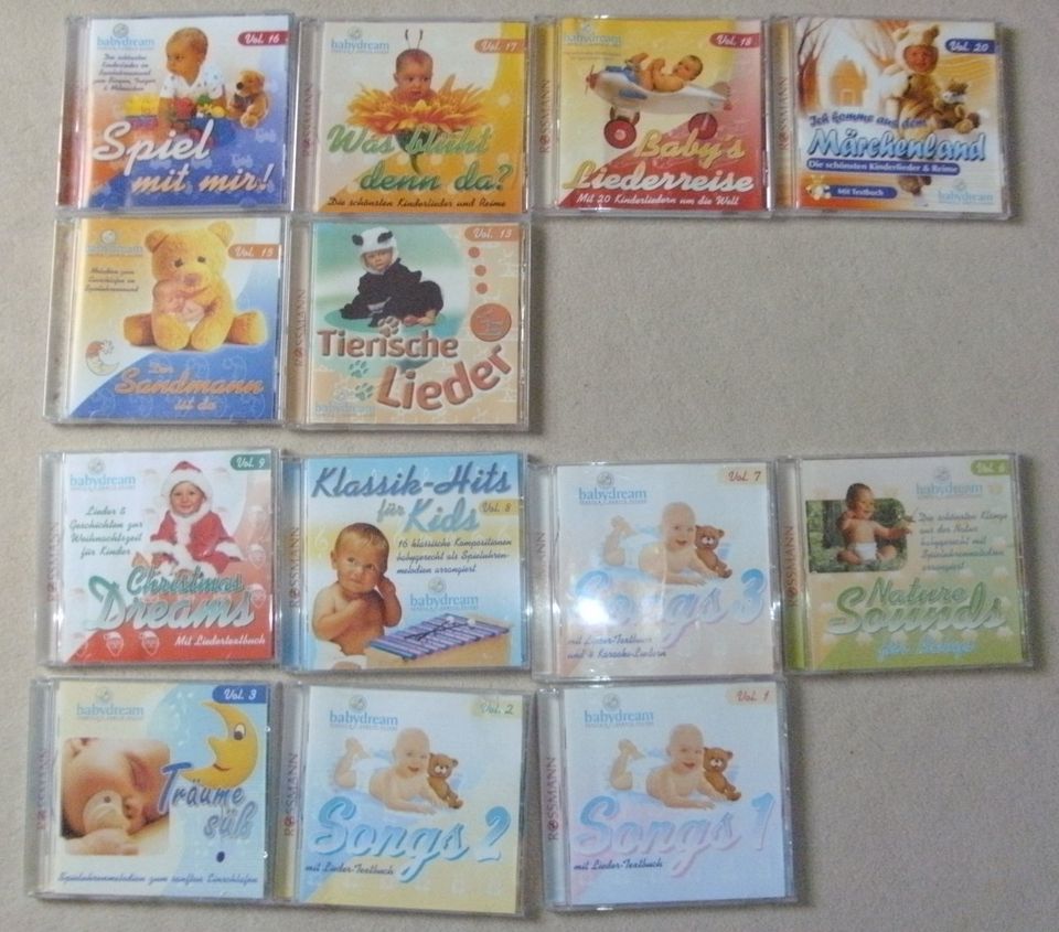 13 CD's mit schönen Kinderliedern in Pirna