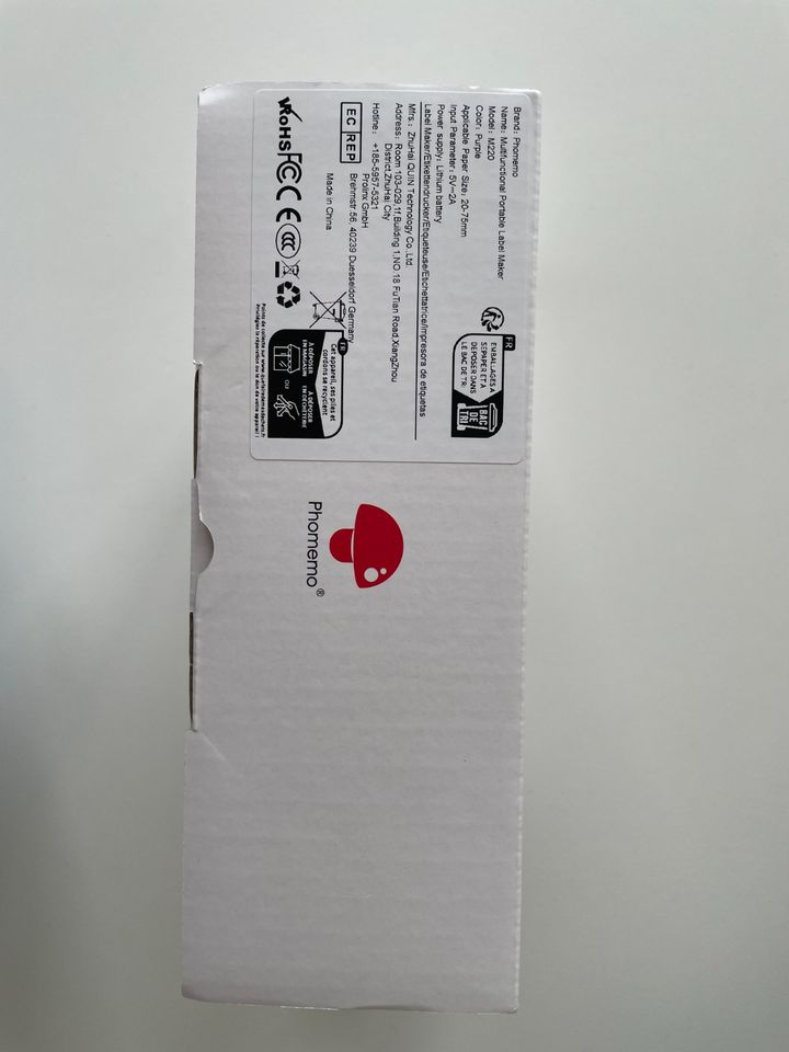Phomemo M220 Etikettendrucker, Bluetooth-Etikettendrucker für Bar in Idstein
