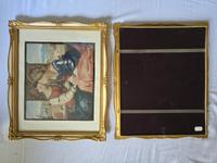 Bilderrahmen goldfarben 27x33 außen bzw. 20x22 innen Hessen - Weilburg Vorschau