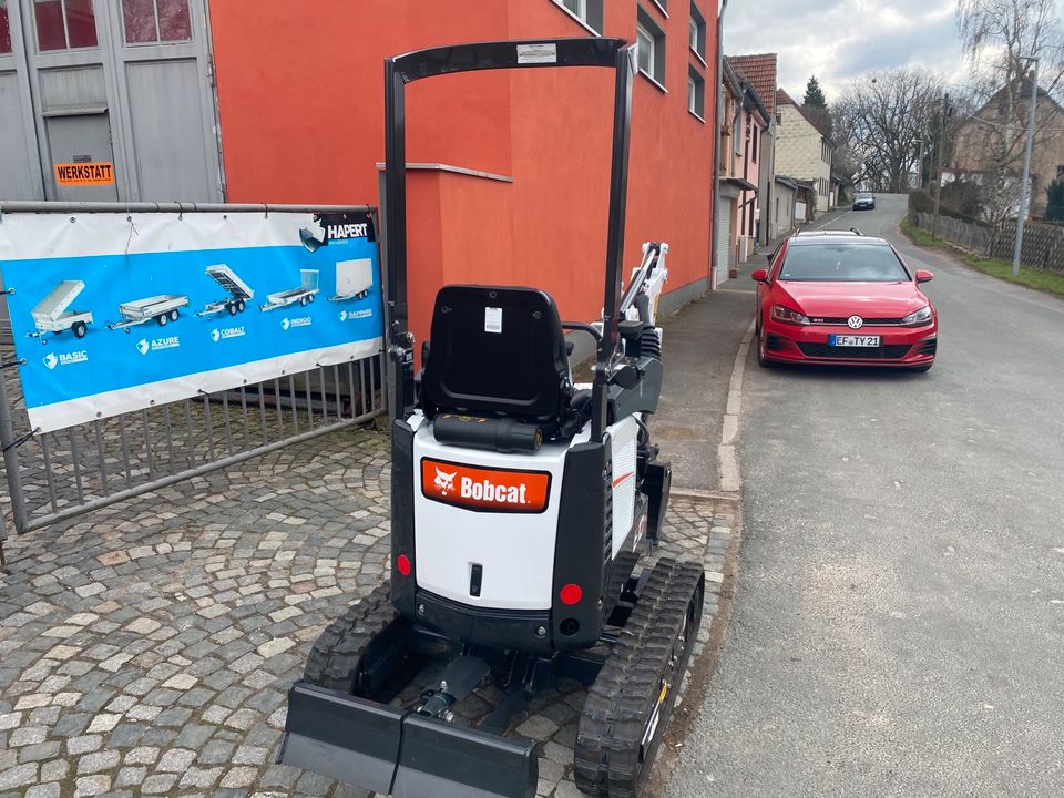 Minibagger Microbagger. 1,2t extrem schmal & wendig in Kranichfeld