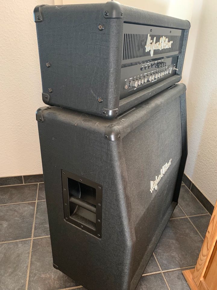 Gitarrenverstärker Attax 100, 4x12 Box + ESP LTD M-50 E-Gitarre in Elmshorn