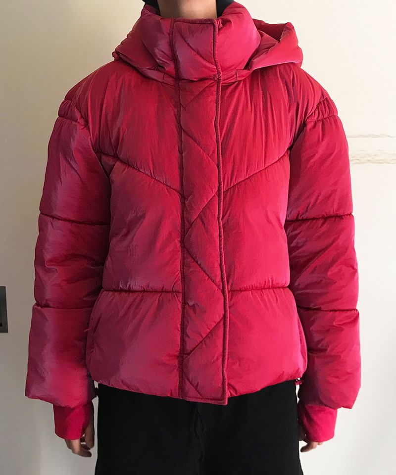 rosa Pufferjacke – Größe XL in München