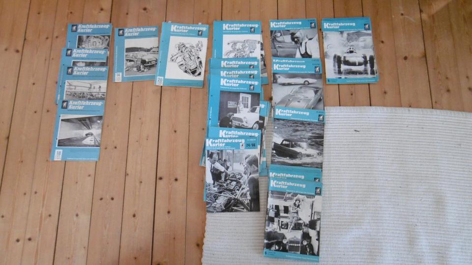 Krafthand Verlag Kraftfahrzeug-Kurier 1961 63 65 66 67 68 in Büttelborn