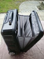 Travelcase, Dokumentenkoffer m. Rollen, Hartplastik, schwarz gl. Nordrhein-Westfalen - Hamm Vorschau