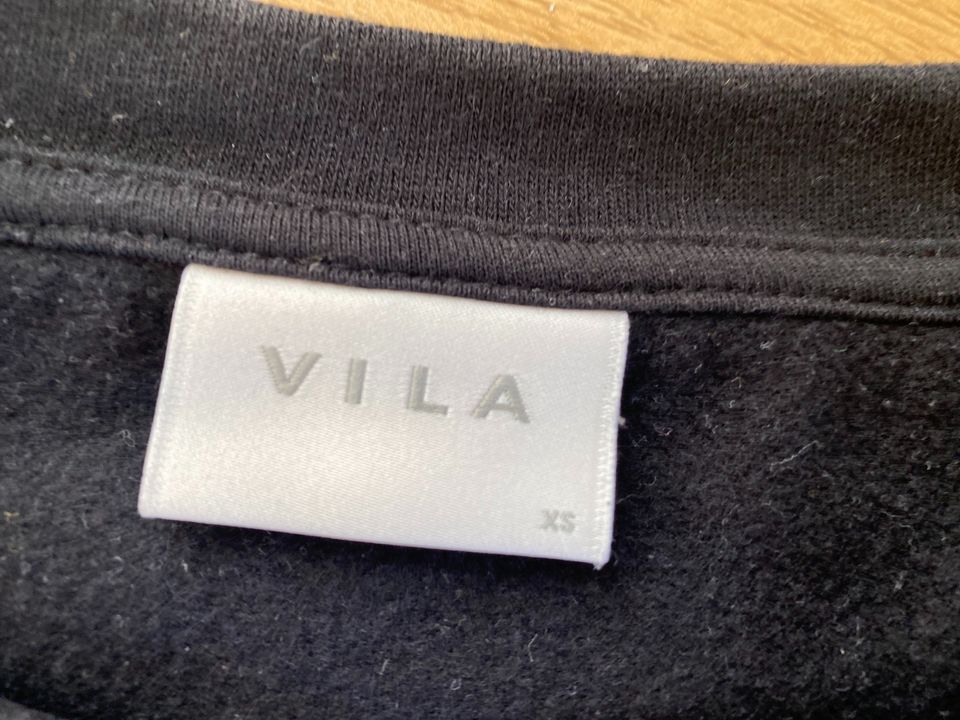 Vila Sweatshirt XS schwarz Pullover Brooklyn in Unna