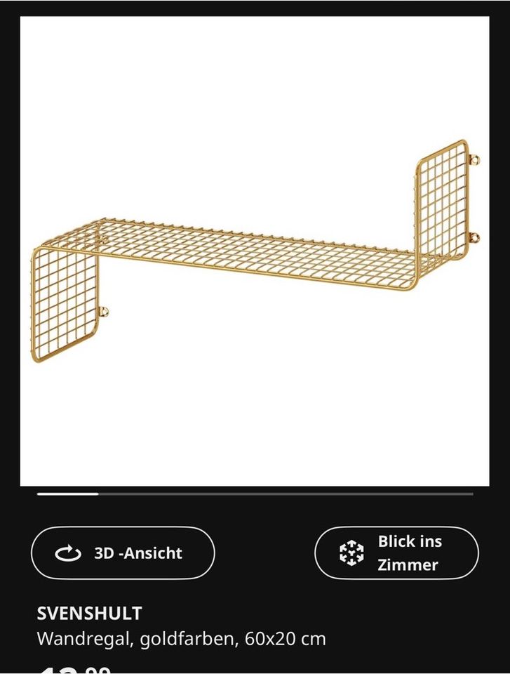 2x Wandregal Svenshult von Ikea in Moers